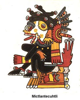Dioses de la Muerte. Mitos Aztecas.