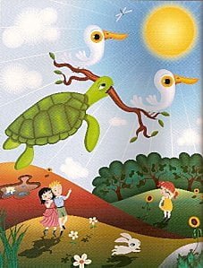 La tortuga y los patos - Fábula