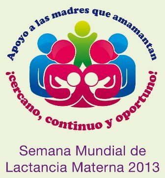 afiche semana mundial de la lactancia materna 2013
