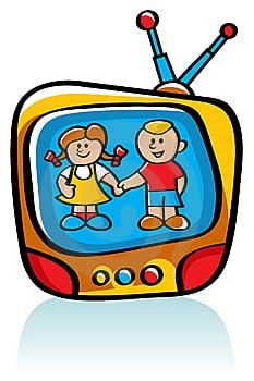 niños en televisión