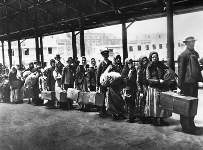 llegada de inmigrantes