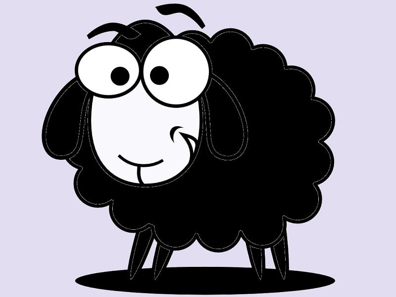 La ovejita negra