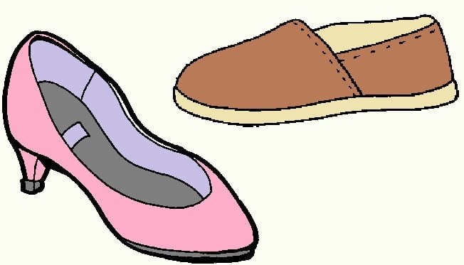 El zapato y la alpargata