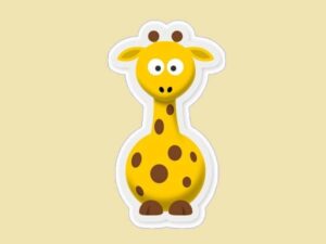 La jirafa cuello corto y paticorta - Cuento con valores