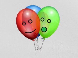 Tres globos - Poema infantil