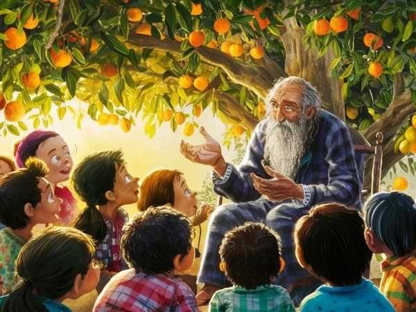 El Árbol de los Frutos Justos 🍊🥭 “Dios plantó este árbol… lo más asombroso era que cada fruto que daba tenía un propósito”