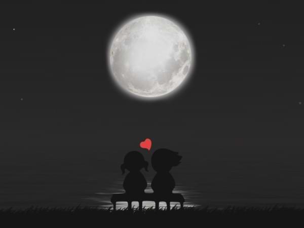 Enamorado de la luna - Cuento