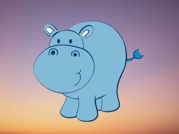 Poema Hipólito Hipopótamo para niños
